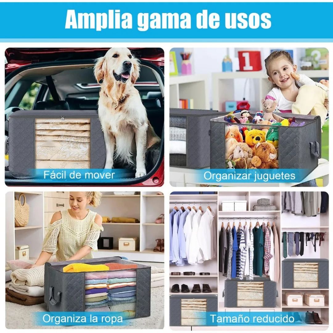 6 Cajas de Almacenamiento Plegables