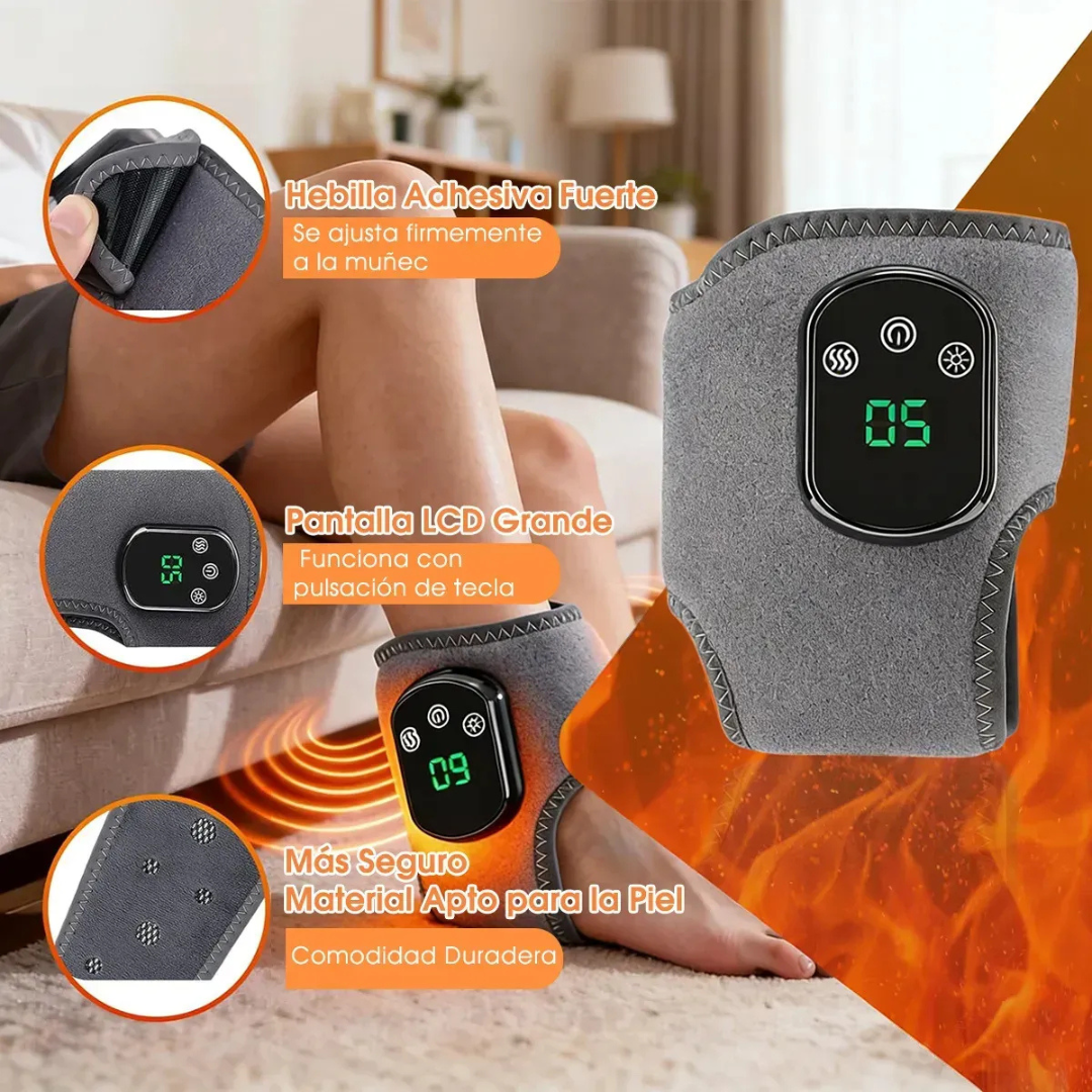 Masajeador de Tobillo Calor y Vibracion