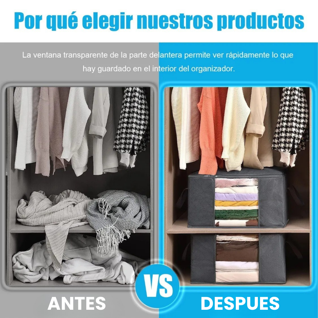 6 Cajas de Almacenamiento Plegables
