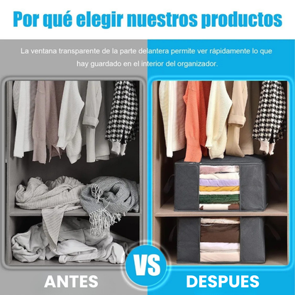 6 Cajas de Almacenamiento Plegables