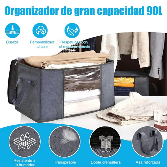 6 Cajas de Almacenamiento Plegables