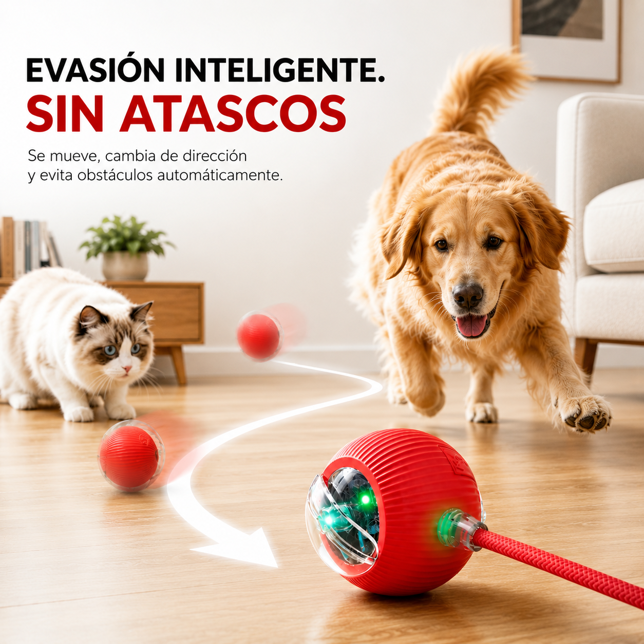 Pelota Para Mascota Interactiva