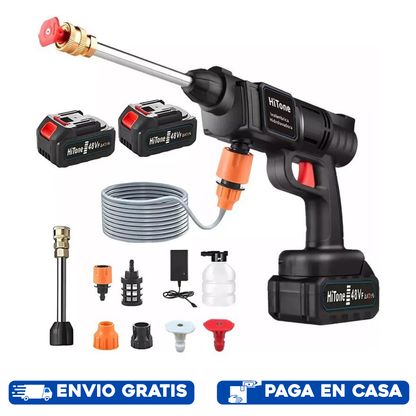 Hidrolavadora portatil 2 Baterias alta potencia