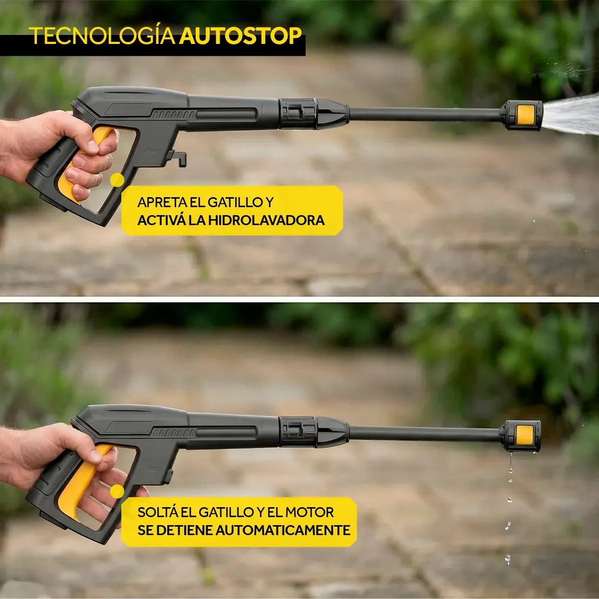 Hidrolavadora Electrica 1200w 1600 Psi Alta Presion