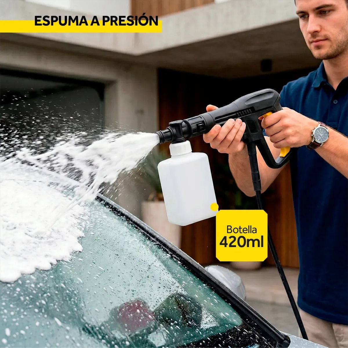 Hidrolavadora Electrica 1200w 1600 Psi Alta Presion
