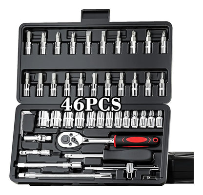 Kit de Herramientas con 46 Piezas Alta Calidad