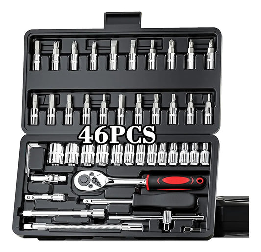 Kit de Herramientas con 46 Piezas Alta Calidad