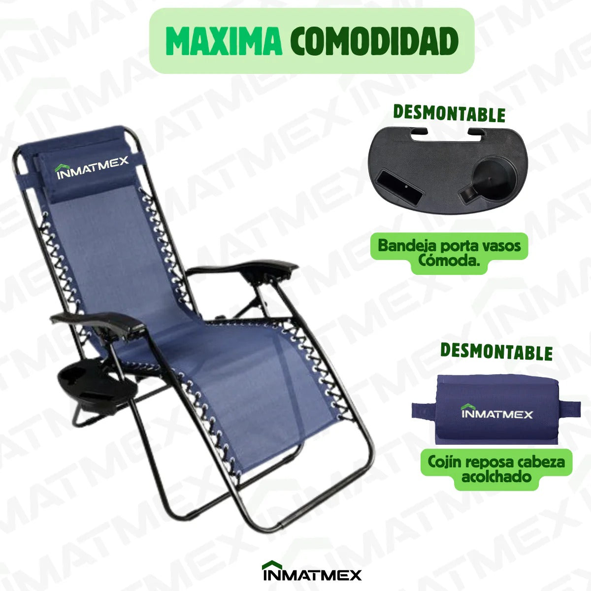 Silla Camastro Gravedad Cero