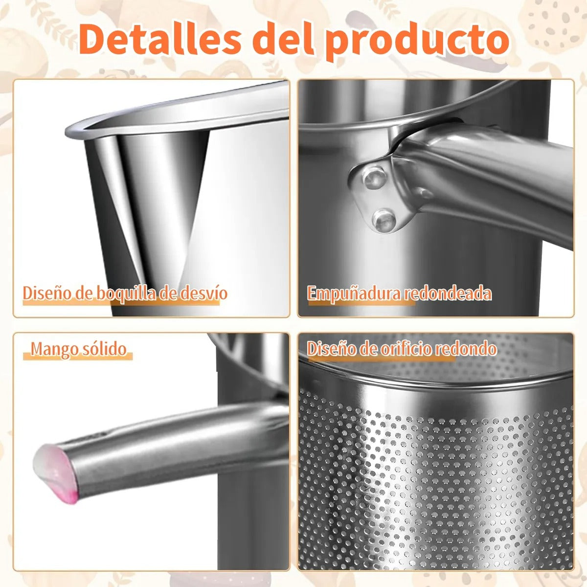 Freidora Acero 3 En 1: Incluye sarten y freidora