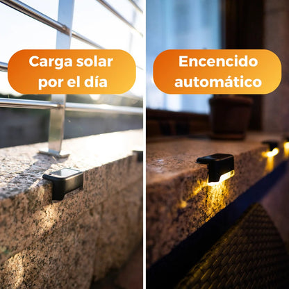 6pz Lamparas Solares para Exterior