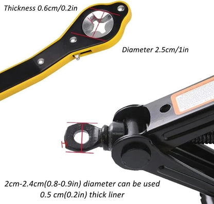 2x1 Llave de Trinquete Para Gato Universal