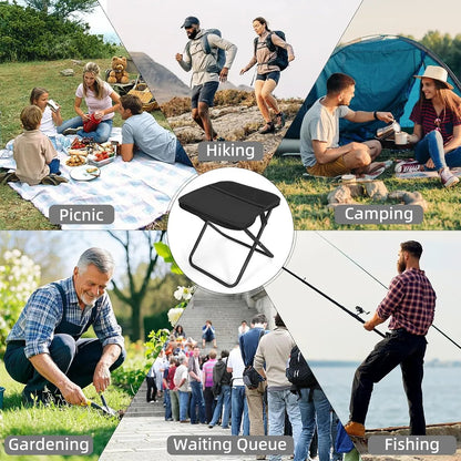 2x1 Mini Silla Plegable Portatil