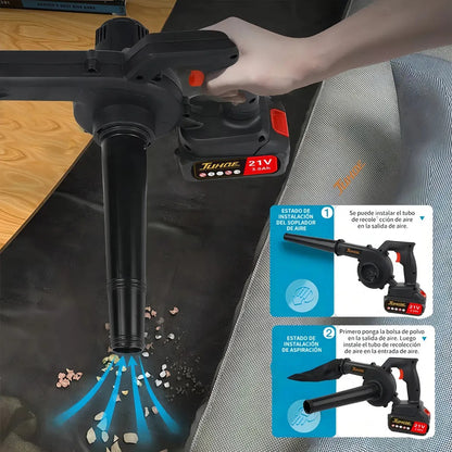 Sopladora y Aspiradora Electrica 2 Baterias
