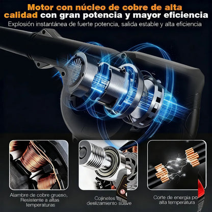 Sopladora y Aspiradora Electrica 2 Baterias