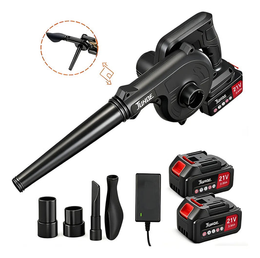 Sopladora y Aspiradora Electrica 2 Baterias